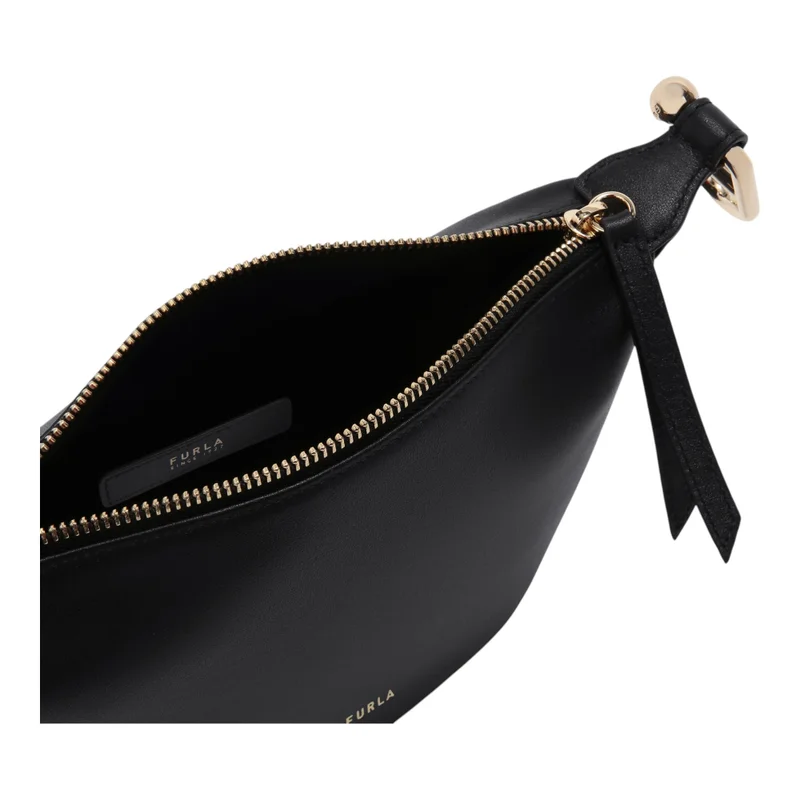 Furla Black Nuvola Mini Handbag for Women | Best Price UAE